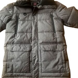 Swiss Tech Grey Flannel SM48605Y Winter Cold Weather Coat PreOwned‎ Sz S